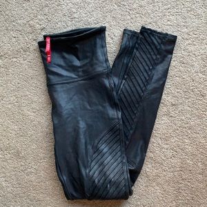Like new spanx Moto leggings